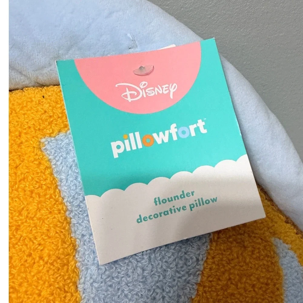 Target Pillowfort‎ Disney The Little Mermaid's Flounder Decorative Pillow